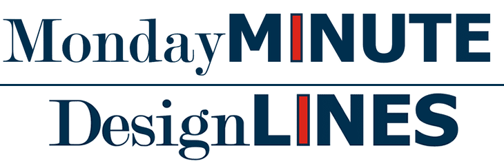 MondayMINUTE and DesignLINES logos.