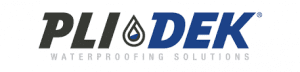 Plidek Waterproofing Solutions logo.
