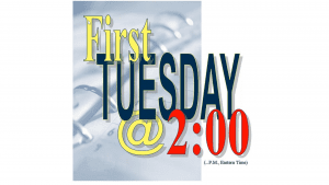 First Tuesday @2:00 Logo.