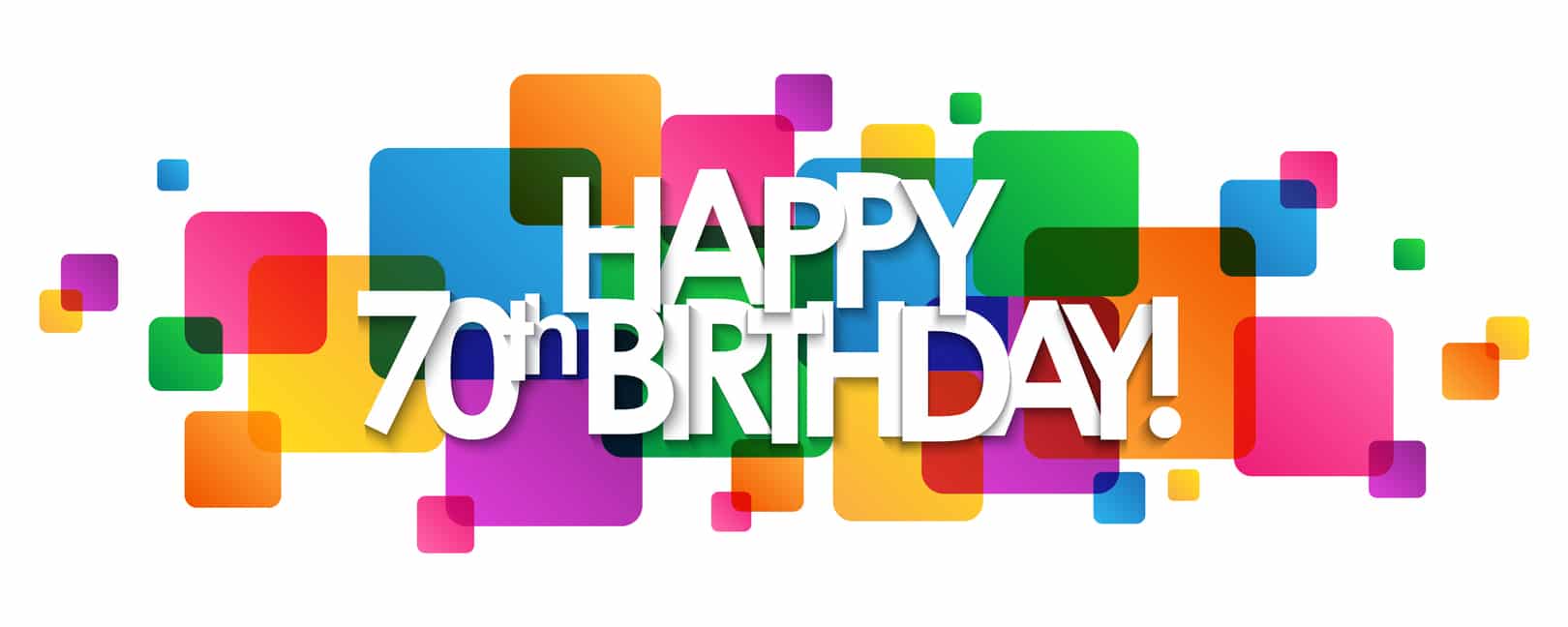 HAPPY 70th BIRTHDAY! colorful typography banner › American Institute of Building Design (AIBD)