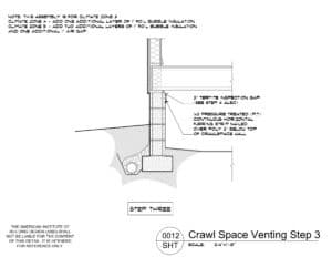 AIBD Detail 0012 Crawl Space Vent Step 3
