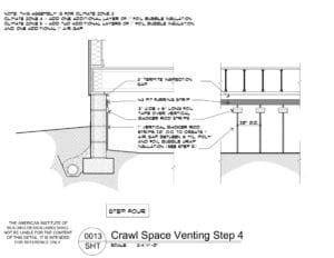 AIBD Detail 0013 Crawl Space Vent Step 4