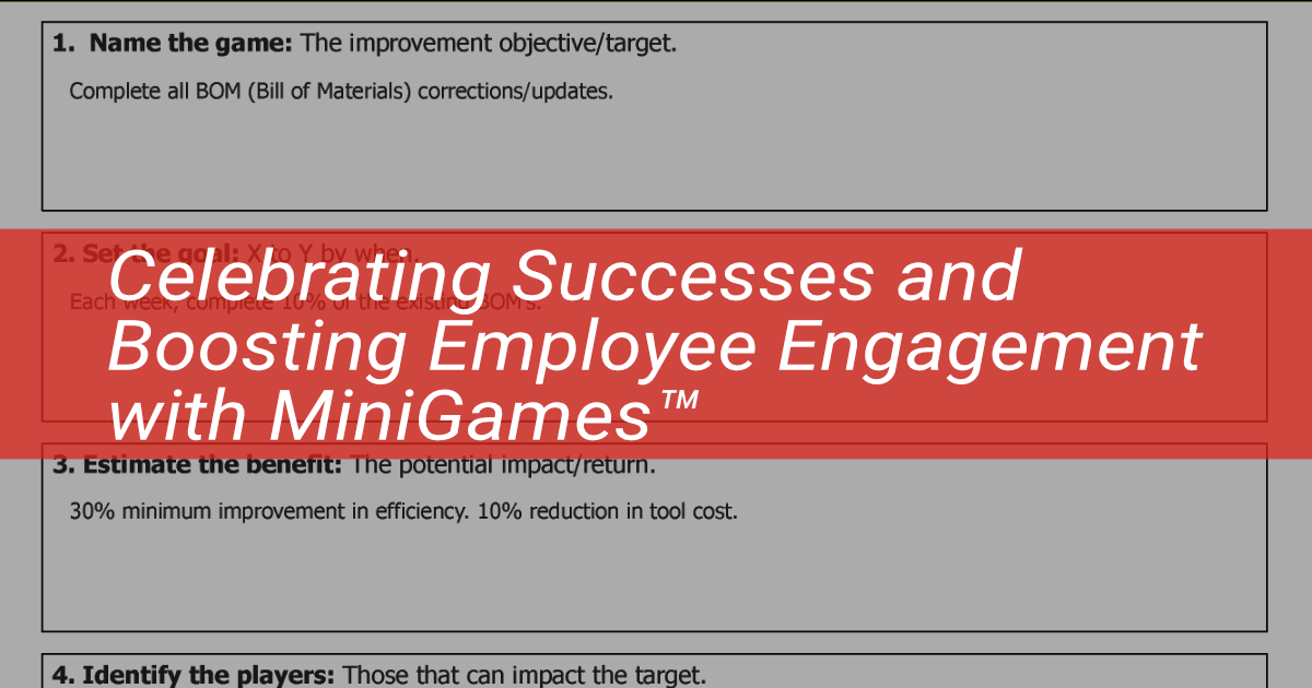 Celebrating Successes and Boosting Employee Engagement with MiniGames™